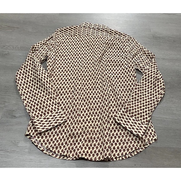 NILI LOTAN - Libby Paisley Button Down Dress Shirt Sz Medium - Picture 3 of 9